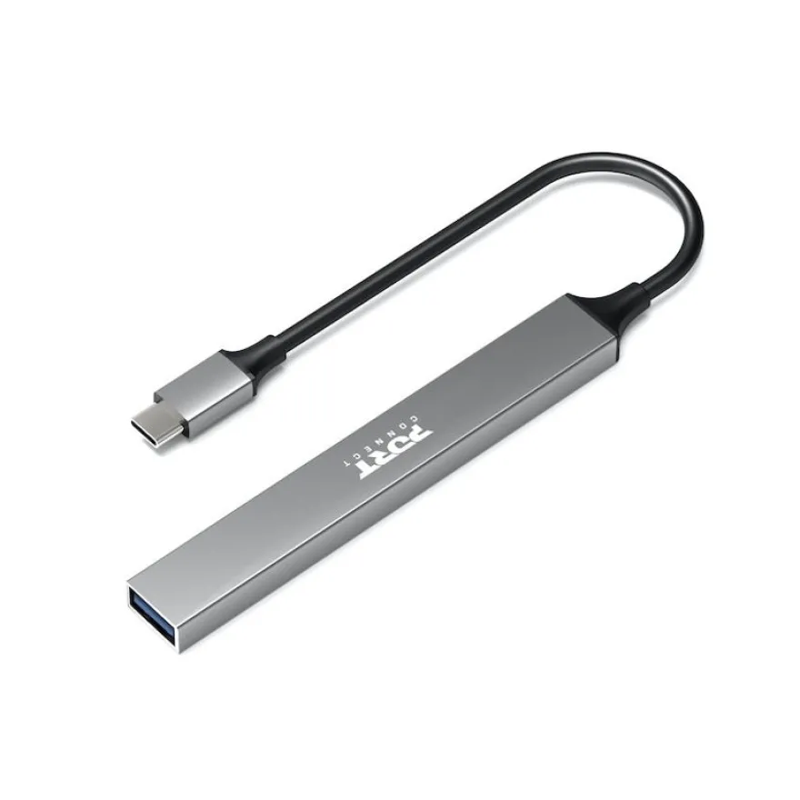 PORT Designs - Hub 4 ports USB-A + 1 X USB-C