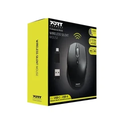 PORT DESIGNS - Souris sans fil - silencieuse - noir