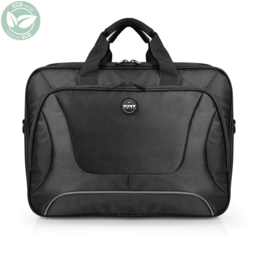 Port Designs Courchevel Clamshell - Sacoche pour ordinateur portable 15,6" - noir