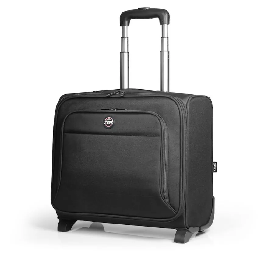 Port Designs Hanoi - Trolley à roulettes pour ordinateur portable 15,6" - noir