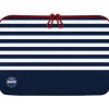 Port Designs La Marinière - Housse pour ordinateur portable 15,6" - bleu/blanc