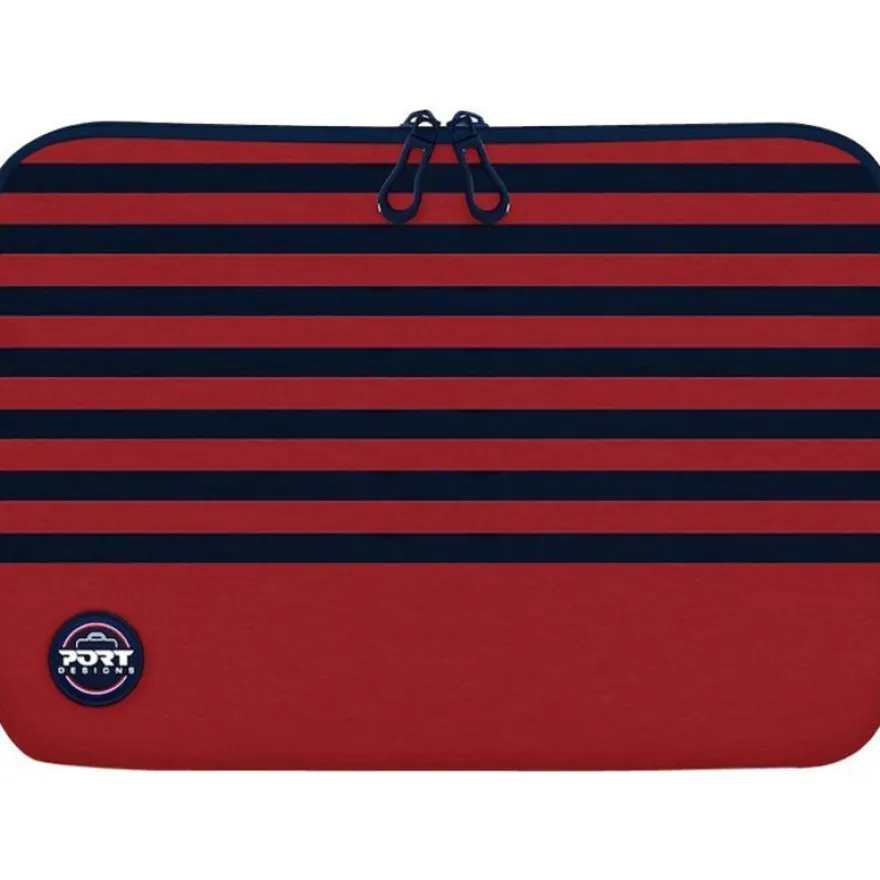 Port Designs La Marinière - Housse pour ordinateur portable 14" - rouge/bleu