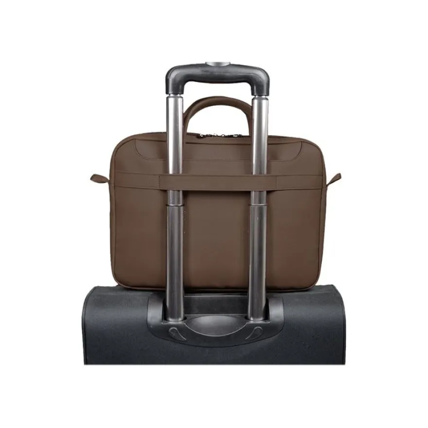 Port Zurich - Sacoche pour ordinateur portable 15,6" - brun