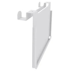 Porte document A4 et double patère IN'TEAM pour banquette et box acoustique - blanc