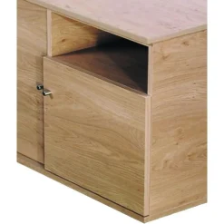 Porte pour console LEVEL/STEELY/WOODY/URBAN - imitation chêne clair