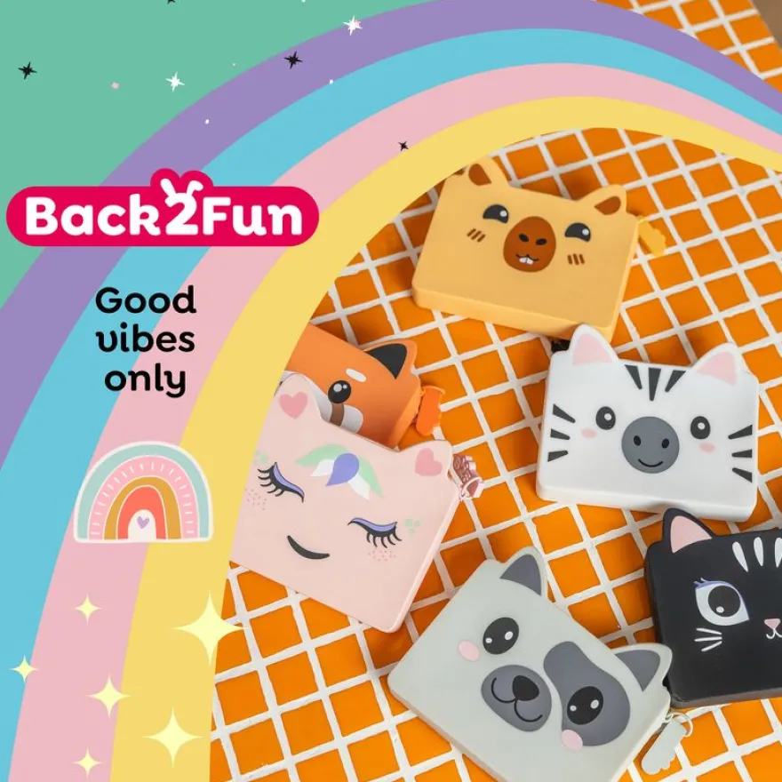 Porte-cartes Chat Capy Cards Back2Fun