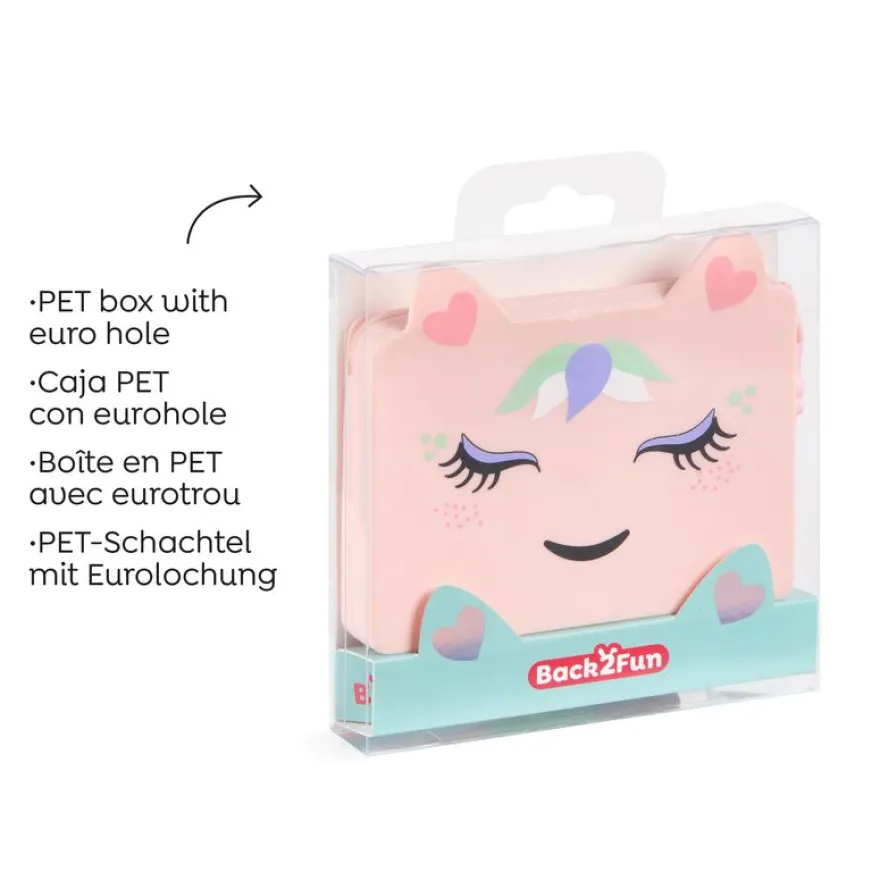 Porte-cartes Chat Licorne Cards Back2Fun