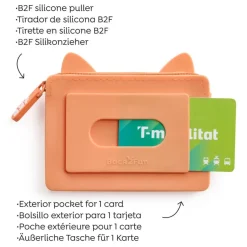 Porte-cartes Chat Renard Cards Back2Fun