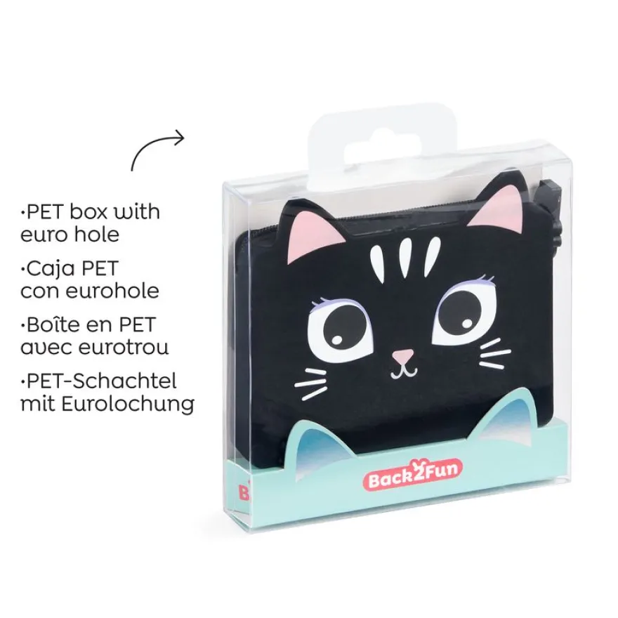 Porte-cartes Chat Wild Cards Back2Fun