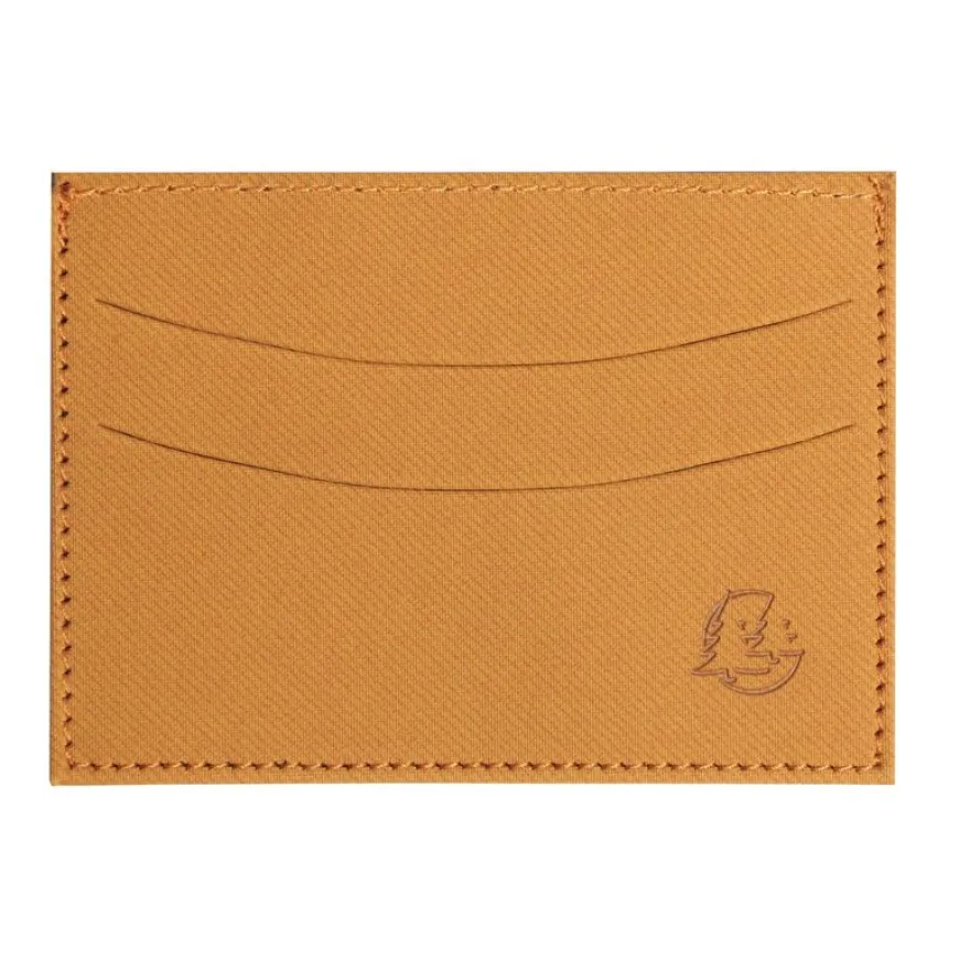 Porte-cartes Denim avec poche - 10,3 x 7,5 cm - Moutarde - Exacompta