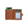 Porte-cartes super compact Dakota - cognac - label M