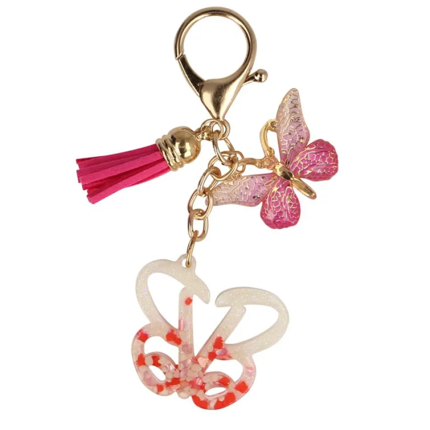 Porte-clés Barbie "B"