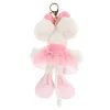Porte-clés peluche Diddlina en robe ballerina 15cm