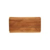 Portefeuille avec bouton-pression Savannah - cognac - label M