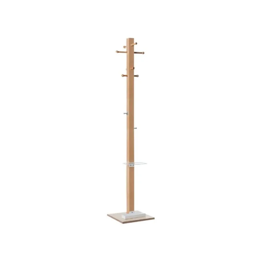 Porte-manteau avec porte parapluie EASYCLOTH - model B - blanc