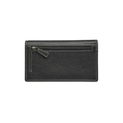 Porte-monnaie accordéon Dakota - noir - label M