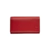 Porte-monnaie accordéon Dakota - rouge - label M