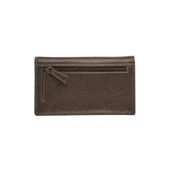 Porte-monnaie accordéon Dakota - brun - label M