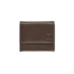 Porte-monnaie compact Dakota - brun - label M