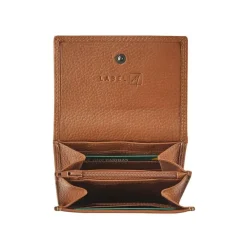 Porte-monnaie compact Dakota - cognac - label M