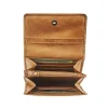Porte-monnaie compact Savannah - cognac - label M