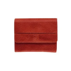 Porte-monnaie compact Savannah - rouge - label M
