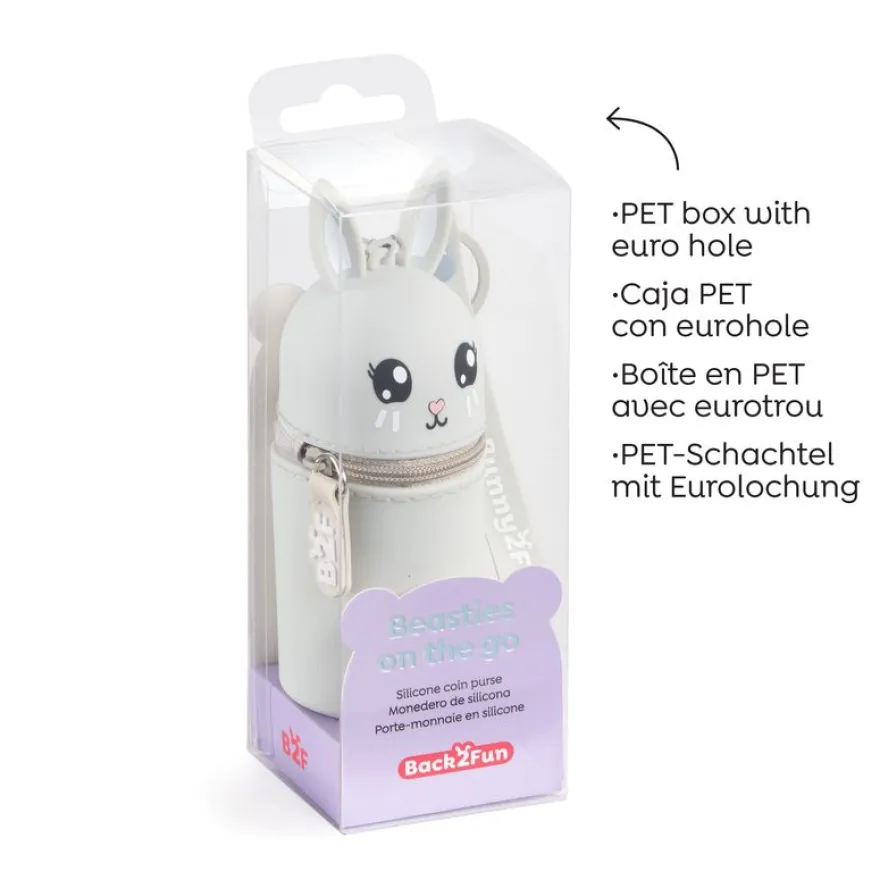 Porte-monnaie Mini Too Cool Lapin Back2Fun