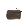 Porte-monnaie/porte-clés avec fermeture éclair Dakota - brun - label M