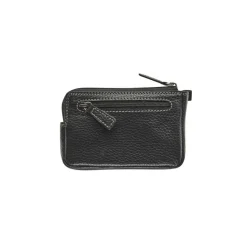 Porte-monnaie/porte-clés avec fermeture éclair Dakota - noir - label M