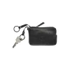 Porte-monnaie/porte-clés avec fermeture éclair Dakota - noir - label M