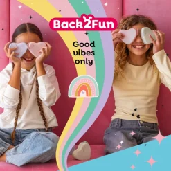 Porte-monnaies cœur mauve Lovely Things Back2Fun