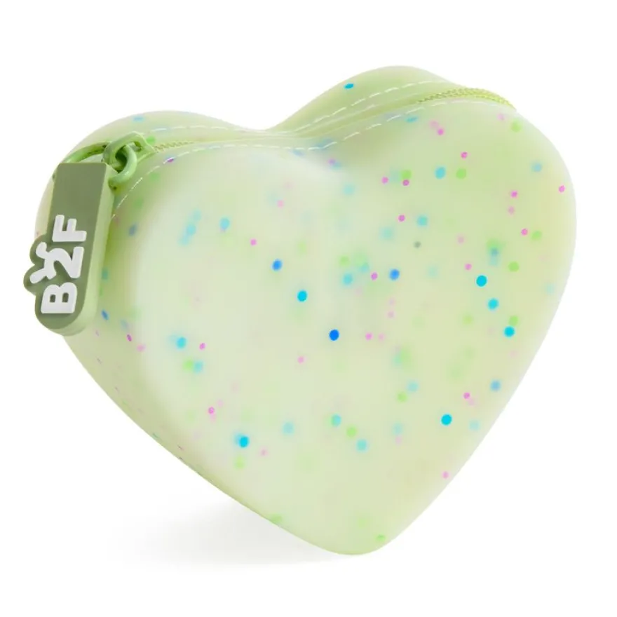 Porte-monnaies cœur menthe Lovely Things Back2Fun