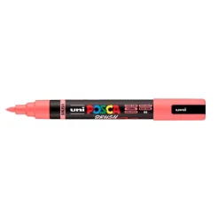 Posca - Marqueur peinture pointe moyenne brush - 1-4 mm - corail