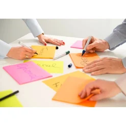 Post-it - 3 Blocs notes Super Sticky - grand format - Meeting notes 203 x 152 mm