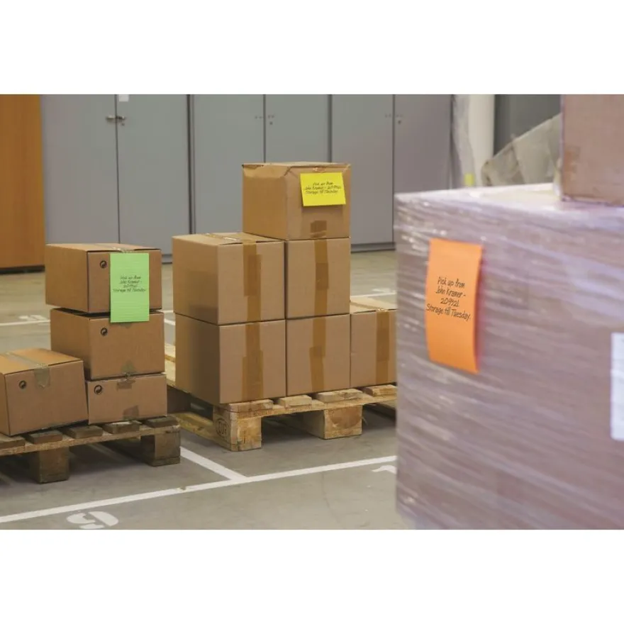 Post-it - 2 Blocs notes Super Sticky - grand format 125 x 200 mm