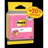 Post-it® - Cube de Notes - 76 mm x 76 mm - 390 dont 65 Feuilles Offertes - 100% PEFC - couleurs assorties