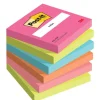 Post-it - Poptimistic : 6 blocs de notes colorées, 100 feuilles