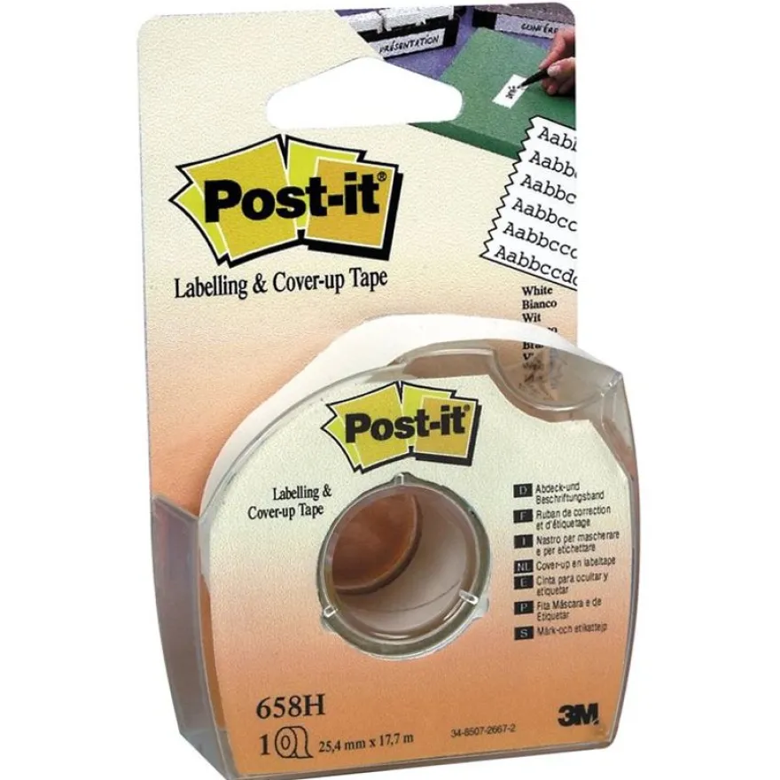 Post-it - Ruban de masquage et de marquage - 25 mm x 17,7 m