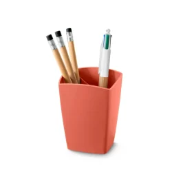 Pot à crayons CEP Terra Nova – Terracotta – 530 TN – Design moderne et écoresponsable