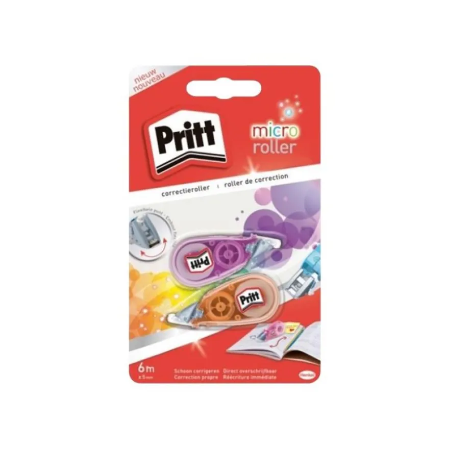 Pritt - Pack de 2 Micro correcteurs - 5mm x 6m