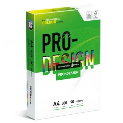 Pro-Design - Papier blanc - A4 (210 x 297 mm) - 90 g/m² - 2000 feuilles (carton de 5 ramettes)