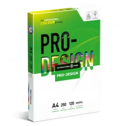 Pro-Design - Papier blanc - A4 (210 x 297 mm) - 120 g/m² - 2000 feuilles (carton de 8 ramettes)