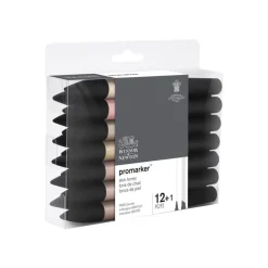 ProMarker - 13 Marqueurs double pointe - tons de chair
