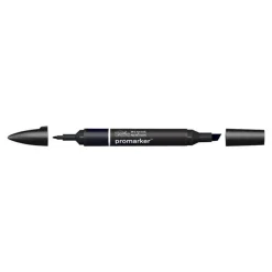 ProMarker - Marqueur double pointe - noir bleuâtre