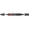 ProMarker - Marqueur double pointe - noyer