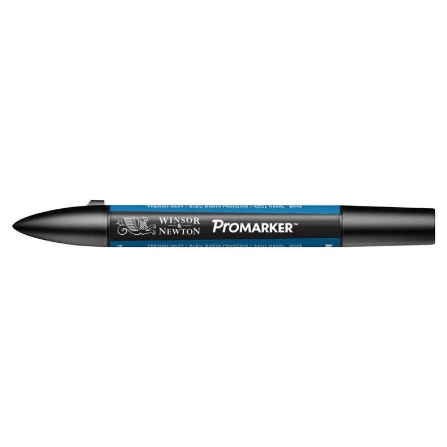 ProMarker - Marqueur double pointe - bleu marine