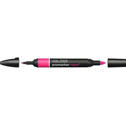 ProMarker - Marqueur double pointe - rose néon électrisant