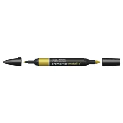 ProMarker - Marqueur double pointe - or métallique