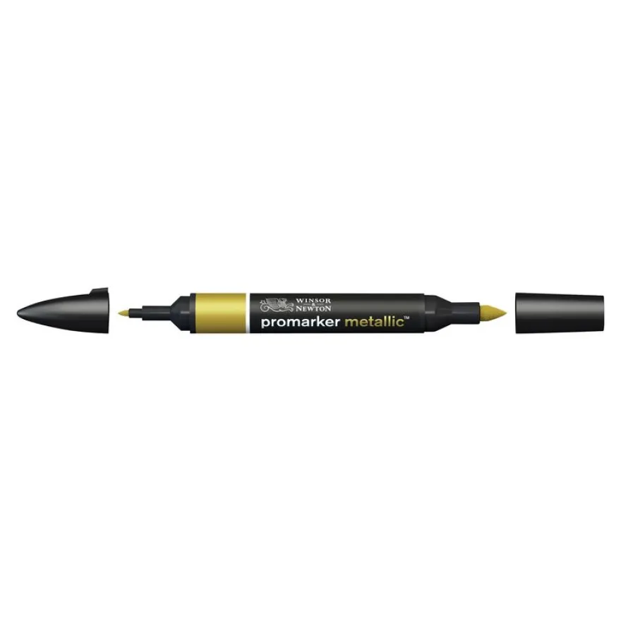 ProMarker - Marqueur double pointe - or métallique