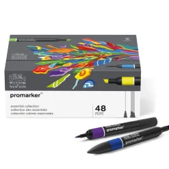 ProMarker - Pack de 48 marqueurs double pointe - assortis
